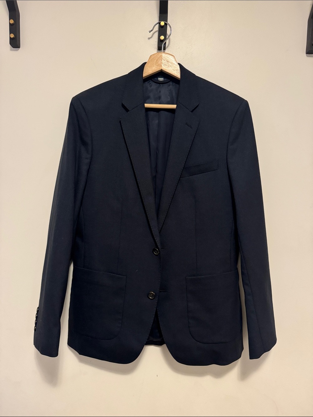 Bonobos Navy Single-Breasted Sport Coat